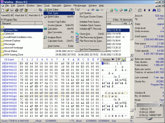 X-Ways WinHex 15.4