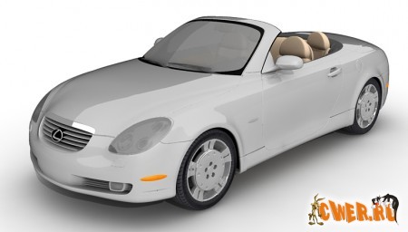 Lexus SC 430 3D model