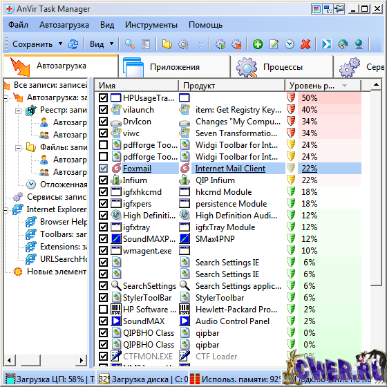 AnVir Task Manager 6.1.0 + Portable