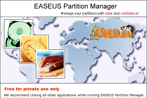 EASEUS Partition Manager Home Edition 3.0