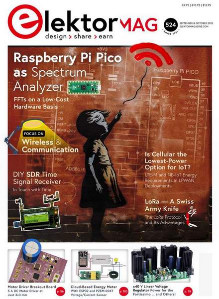 Elektor Mag Elektorlabs Elektor Electronics September-October №9-10 2023 №524