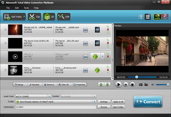 Aiseesoft Total Video Converter Platinum 6.3.22