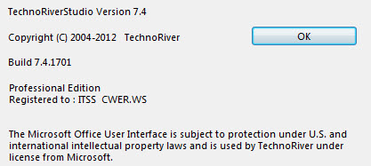 TechnoRiverStudio Professional 7.4.1701
