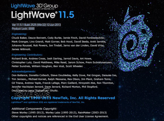 NewTek LightWave 3D 11.5.1 Build 2525