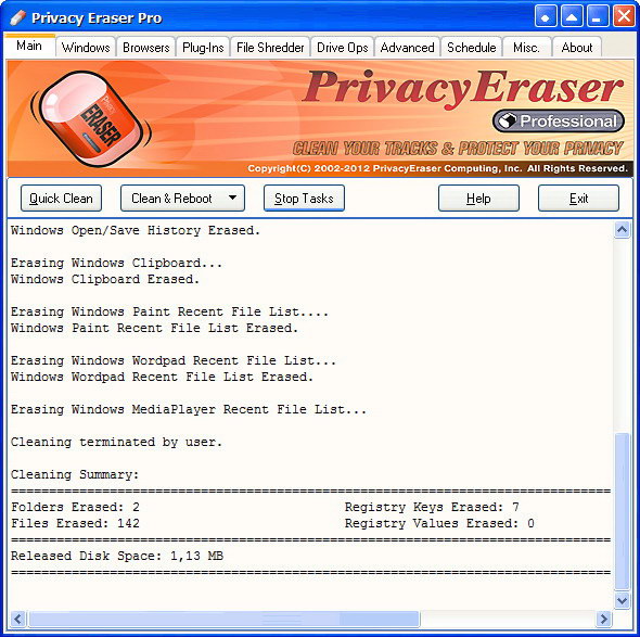 Privacy Eraser Pro