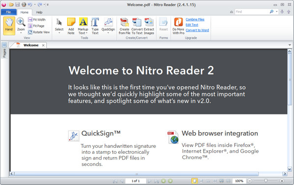 Nitro PDF Reader