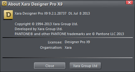 Xara Designer Pro X9