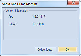 AX64 Time Machine