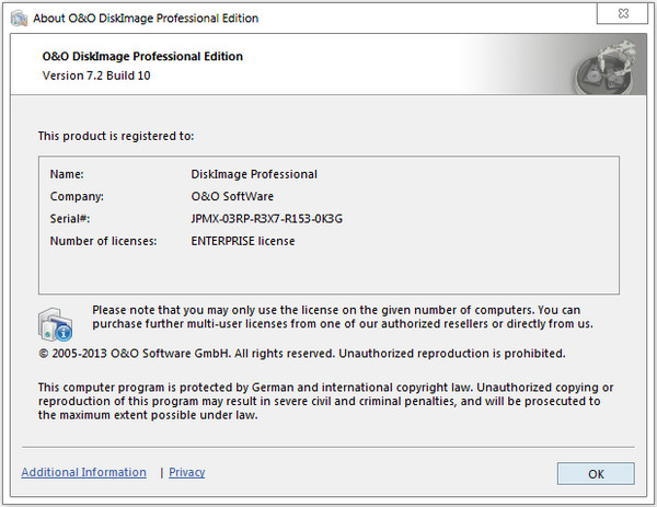 O&O DiskImage Professional