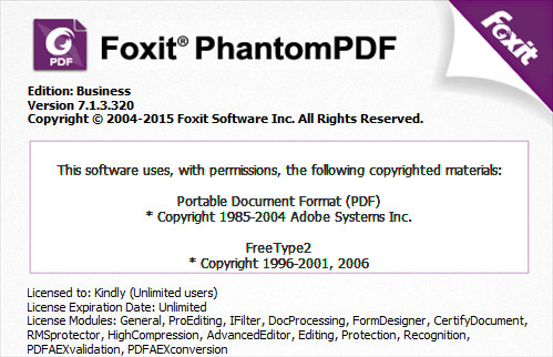 Foxit PhantomPDF Business