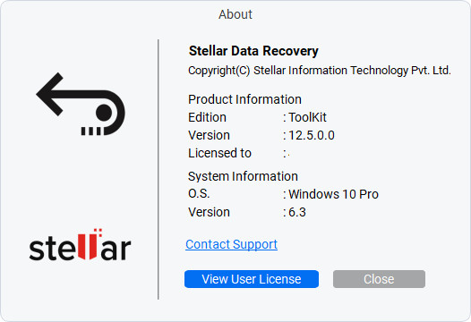 Stellar Data Recovery