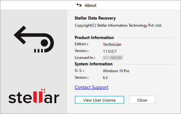 Stellar Data Recovery