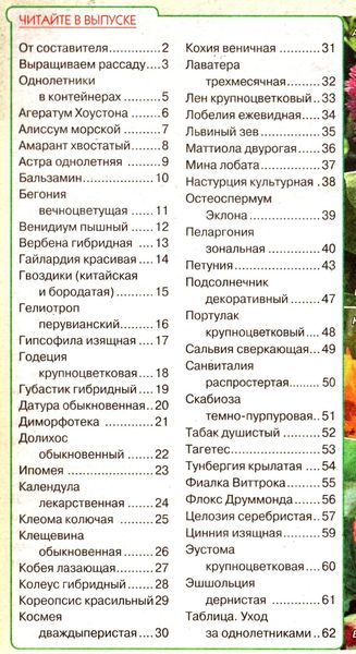 Школа цветовода №1 (март 2012). Однолетники в саду