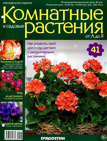 Комнатные и садовые растения от А до Я №41 2014