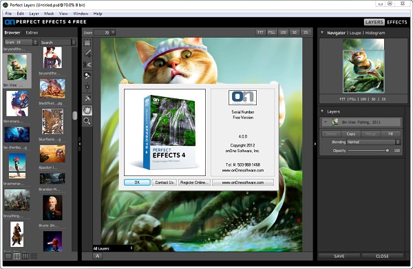 onOne Perfect Effects 4.0.0 Free Edition