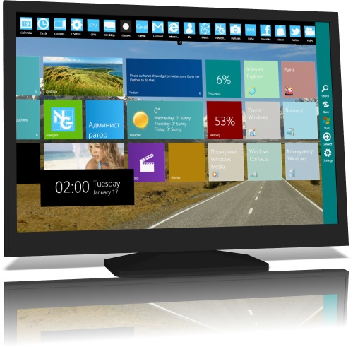 Windows 8 Skin Pack 10.0 for Windows 7