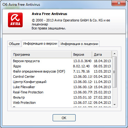 Avira Free Antivirus