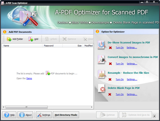 A-PDF Scan Optimizer