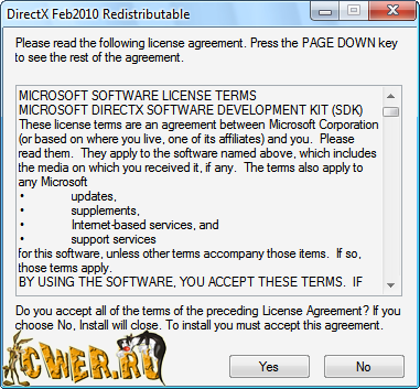 DirectX End-User Runtimes 9.0c (February 2010)