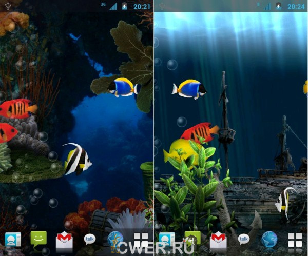 Aquarium Live Wallpaper