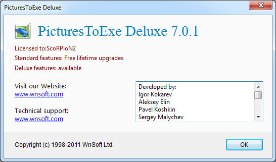 PicturesToExe Deluxe