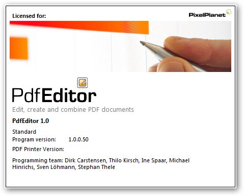 Portable PixelPlanet PdfEditor 1.0.0.50