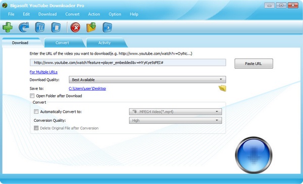 Portable Bigasoft YouTube Downloader Pro 1.2.7.4623