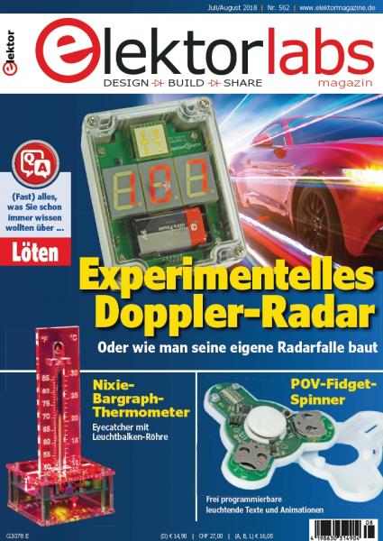 Elektor Electronics №7-8 (Juli-August 2018) Germany