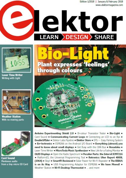 Elektor Electronics №1-2 (January-February 2018) USA