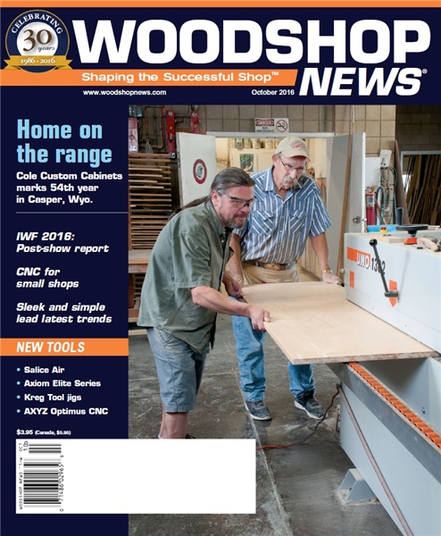 Woodshop News №10 (October 2016)