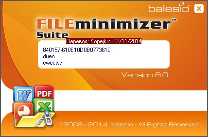 FILEminimizer Suite