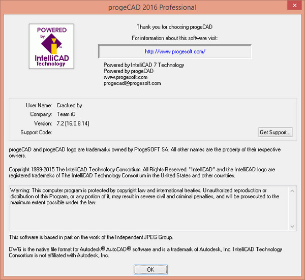 ProgeCAD Professional 2016