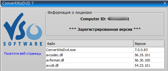 VSO ConvertXtoDVD 7.0.0.83