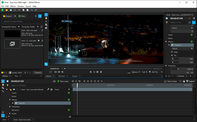 MAGIX VEGAS Effects