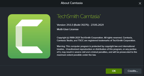 TechSmith Camtasia 2021.0.3 Build 31275