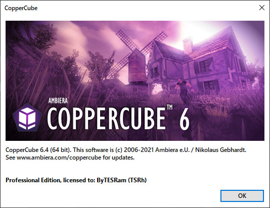 Ambiera CopperCube Professional 6.4