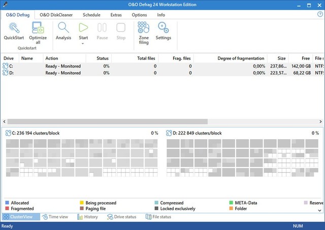 O&O Defrag Workstation / Server 24.1 Build 6505