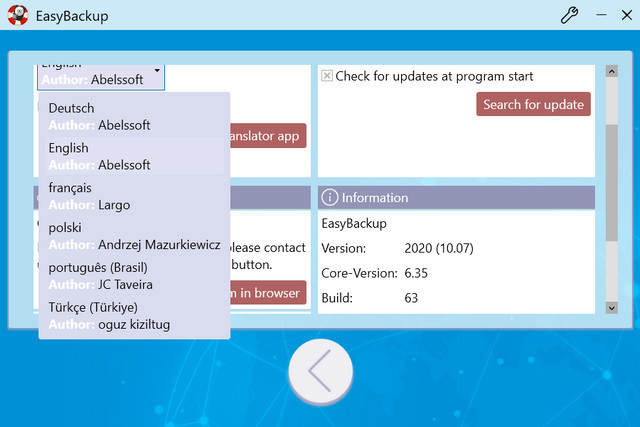 Abelssoft EasyBackup 2020 10.07.63