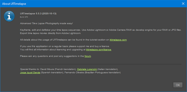 LRTimelapse Pro 5.5.3 Build 679