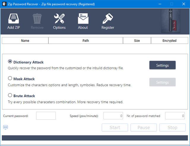 Zip Password Recover 1.0.0.0