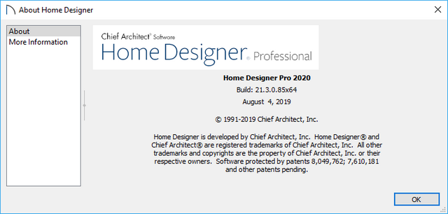 Home Designer Professional 2020 21.3.0.85