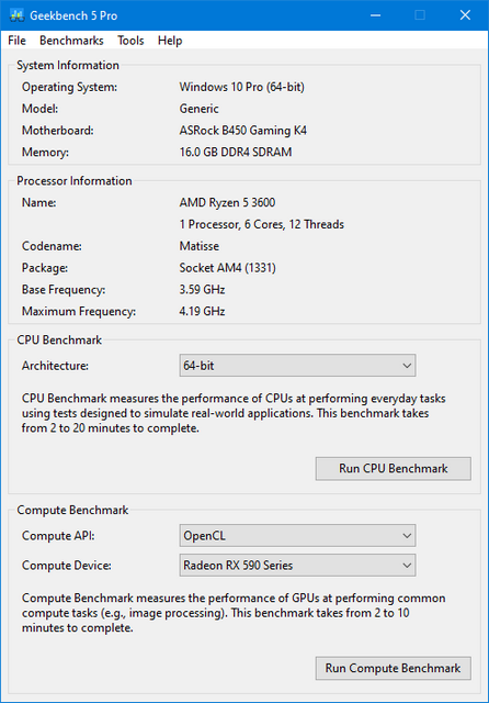 Geekbench 5