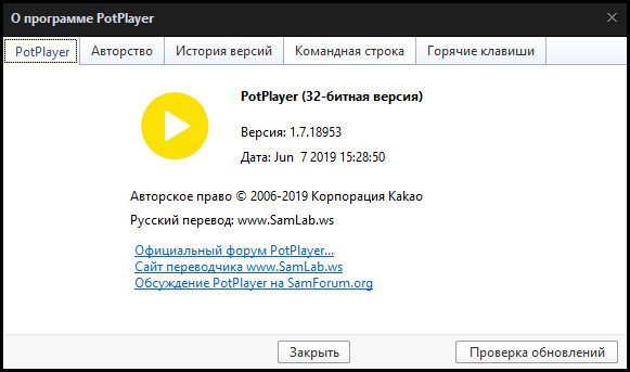 Daum PotPlayer 1.7.18953 Portable