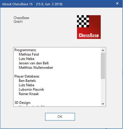 ChessBase 15.9 + Mega Database 2019