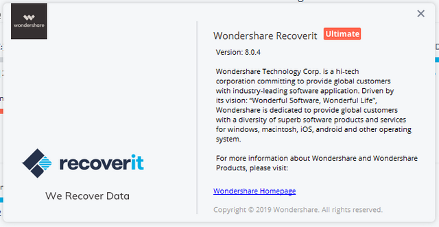 Wondershare Recoverit Ultimate