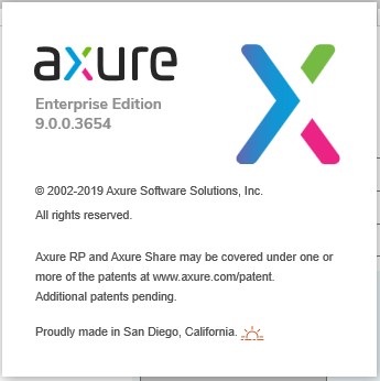 Axure RP Pro / Team / Enterprise 9.0.0.3654