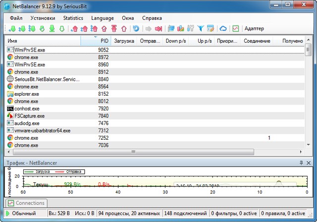 NetBalancer 9.12.9 Build 1868