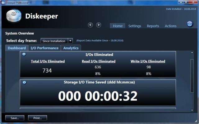 Condusiv Diskeeper 18 Professional / Server 20.0.1296.0