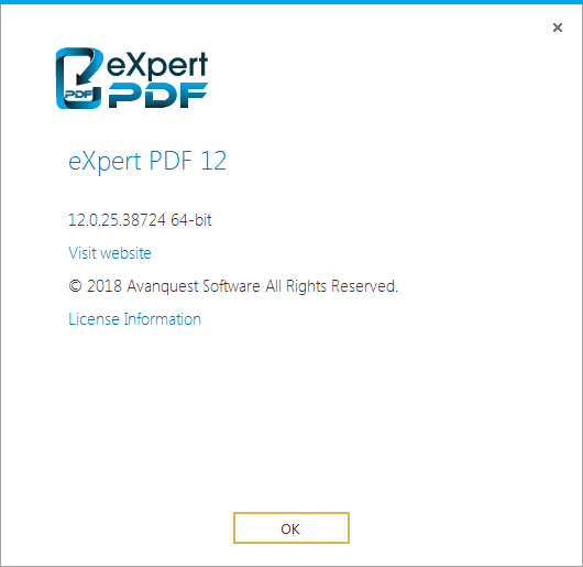 Avanquest eXpert PDF Ultimate 12.0.25.38724