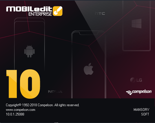 MOBILedit! Enterprise 10.0.1.25088